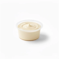 Volle en romige mayonaise (Oliehoorn, 50 mL bakje).